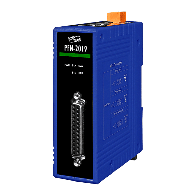 PFN-2019/S PROFINET I/O Module (10-channel Universal Analog Input Module)
