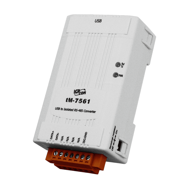 tM-7561 Tiny USB to Isolated RS-485 Converter with CA-USB18 Cable