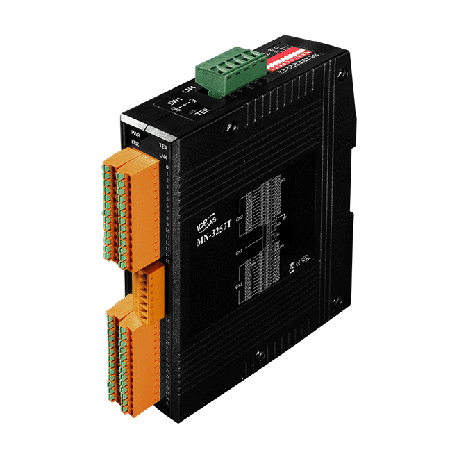 MN-3257T Distributed Motionnet 32-ch Isolated DO Module with Terminal Block