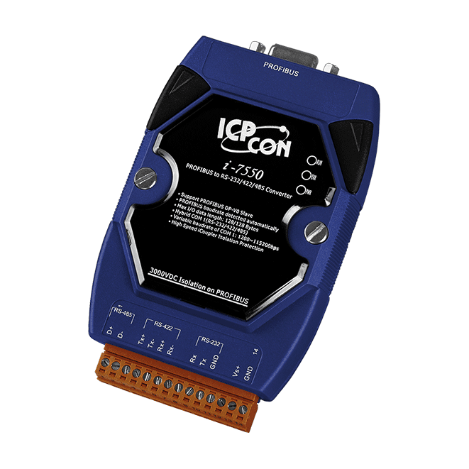 I-7530-FT-G Intelligent RS-232/CAN low speed fault tolerant converter