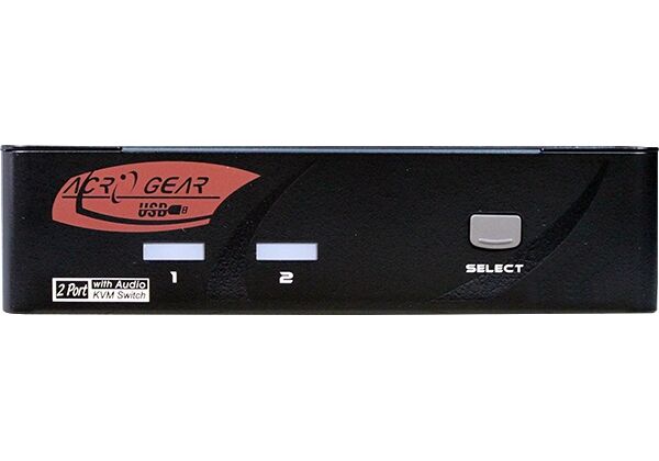 MAAG-112 2 Ports HDMI KVM Switch With USB 2.0, Two-Way Audio, & HDCP