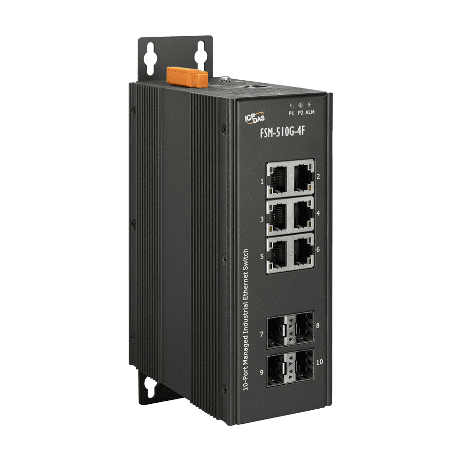 FSM-510G-4F 6-Port 10/100/1000 Base-T + 4 SFP Port L2 Managed Switch