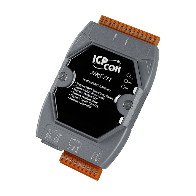 HRT-711 Modbus TCP/UDP to HART Gateway