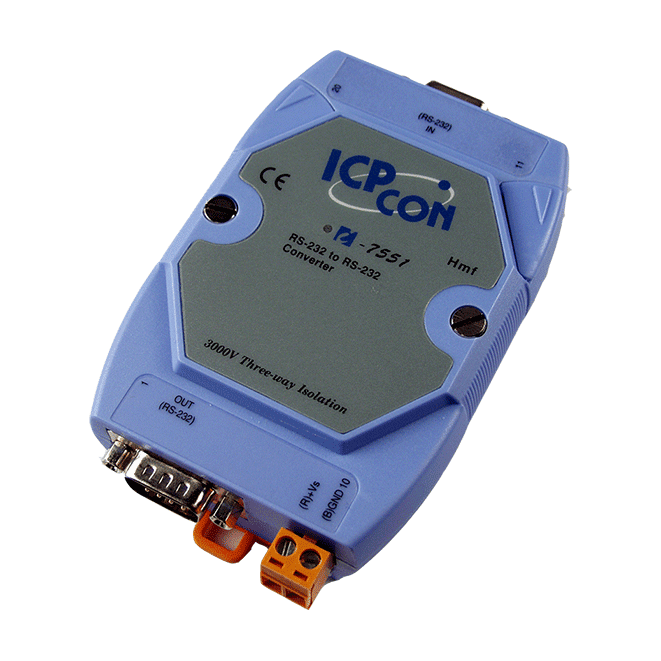 I-7551 Isolated RS-232 to RS-232 Converter