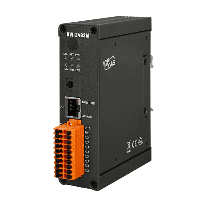 GW-2493M BACnet/IP to Modbus TCP Gateway (with metal case)