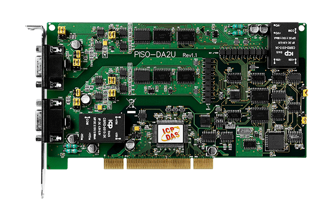 PISO-DA2U Universal PCI, 2-ch Isolated AO Board