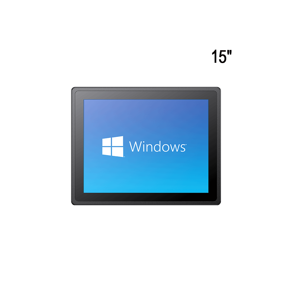 RPC-5150 15″ Intel Core I5-6200U Resistive Touch Panel PC with IP65 rating