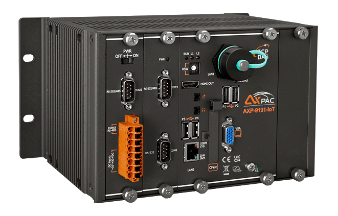 AXP-9191-IoT 1-slot Metal Standard PAC with E3950 CPU and Win10 IoT