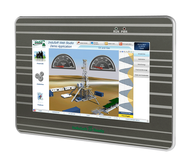 IWS-2201-CE7 7" LCD InduSoft (300 tags) Based ViewPAC without I/O slot