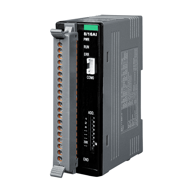 FR-2017iT FRnet I/O Module with 8/16-channel Isolated AI with High Voltage Protection & Isolated Communication Line