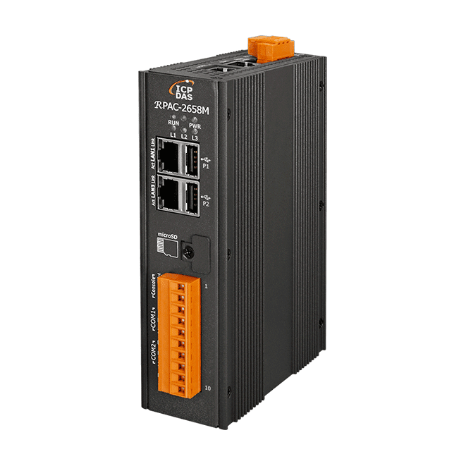 RPAC-2658M Win-GRAF PAC with Quad-core Cortex-A9 CPU with Linux Kernel 4.1.15