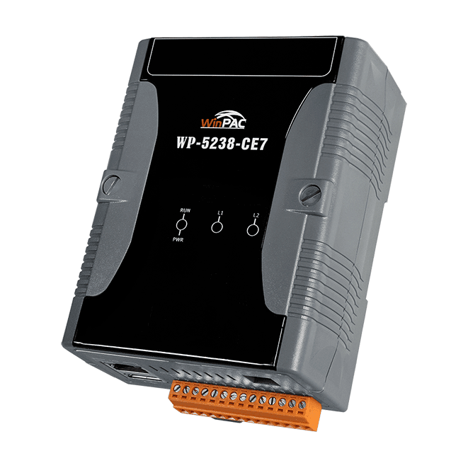 WP-5238-CE7 Win-GRAF Based PAC with Cortex-A8 CPU, WinCE 7.0 & 1 I/O Bus