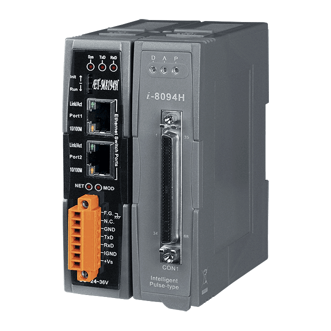 ET-M8194H Ethernet Remote Unit with High-speed 4-axis Motion Control Module
