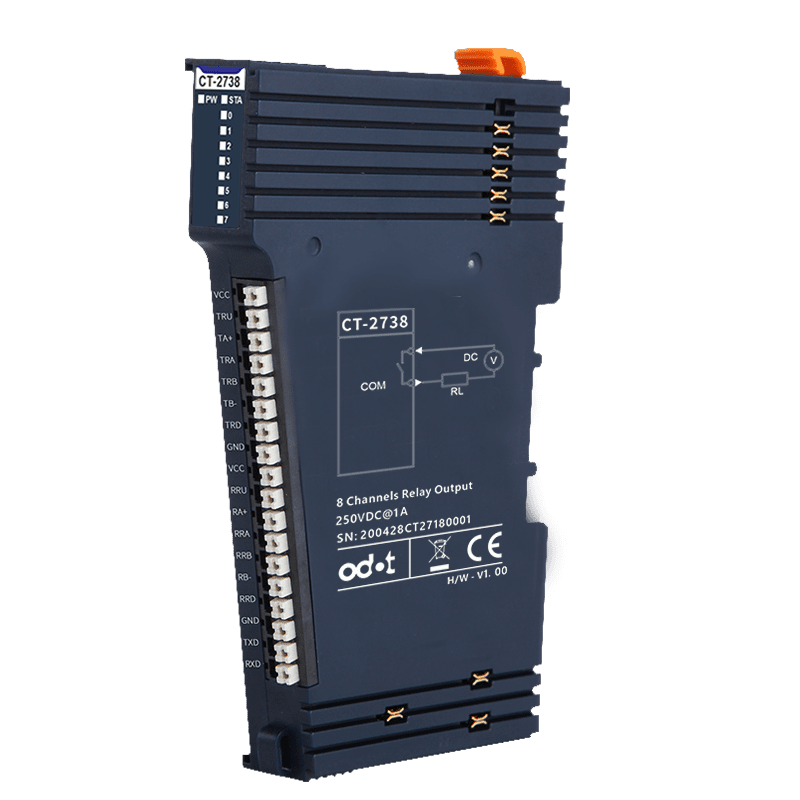 ODOT CT-2738 8-Channel Relay Output Module - 1A/30VDC/30W
