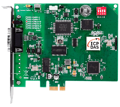 PEX-CPM100-D 1 Port Intelligent CANopen Master PCI Express Board (9-Pin D-sub Connector)