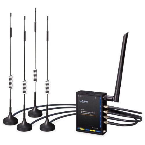 ICG-2210W-NR Industrial 5G NR Compact Cellular Wireless Gateway with 2-Port 10/100/1000T