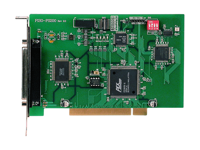 PISO-PS200 PCI Bus, High-speed 2-axis Motion Control Card with FRnet Master