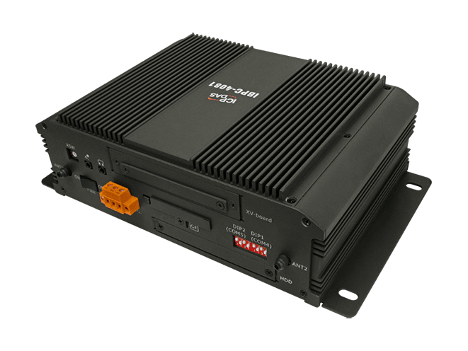 iBPC-4081 Industrial fanless embedded Box PC with Intel Atom E3845 CPU & 1 I/O Bus
