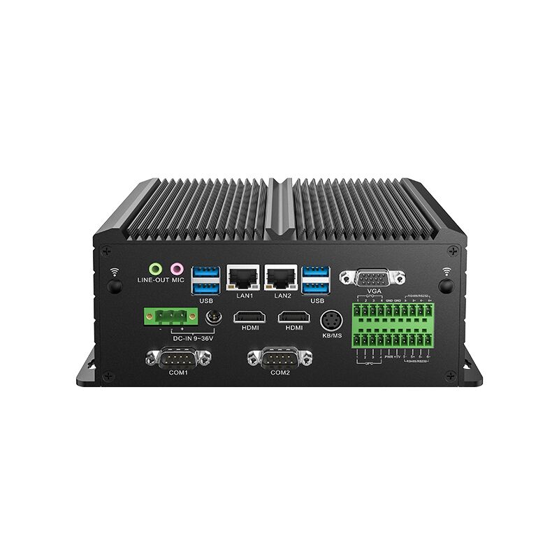 MBC-3200-8265U Industrial fanless embedded PC with Intel® Core™ i5-8265U, 2*LAN, 7*USB, 6*COM, VGA & 2*HDMI