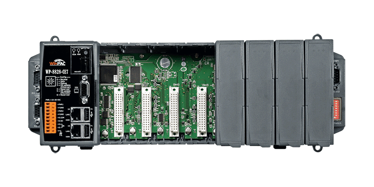 WP-8828-CE7 8-slot Win-GRAF Based PAC with Cortex-A8 CPU & WinCE 7.0