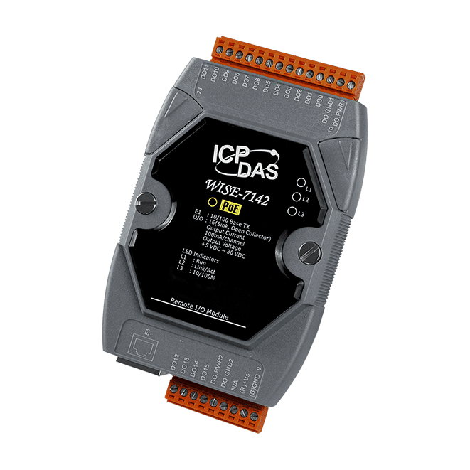 WISE-7142 Intelligent I/O Module with 16-ch DO