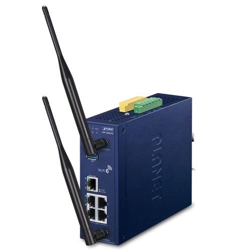 IAP-1800AX Industrial Dual Band 802.11ax 1800Mbps Wireless Access Point with 5 10/100/1000T LAN Ports