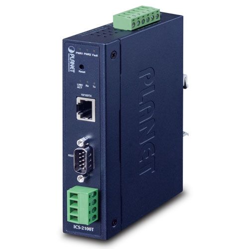 ICS-2100T Industrial 1-Port RS232/RS422/RS485 Serial Device Server
