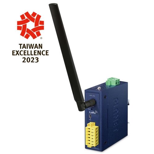 LN1140 Industrial IP30 LoRa Node Controller (2 DI, 2 DO, EU868/US915 Sub 1G)