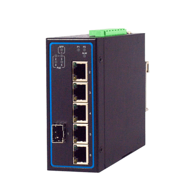 EHG7306-4PoE-1SFP 6-Port Unmanaged Gigabit Ethernet Switch with 4 PoE & 1 SFP