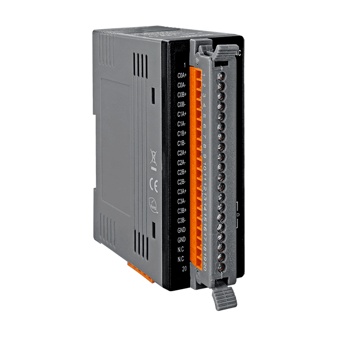 CAN-2084C CANopen I/O Module with 4/8 channel Counter/Frequency