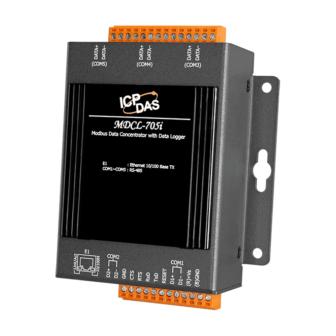 MDCL-705i Modbus Data Concentrator with Ethernet, RS-485 Serial Ports and Data Logger