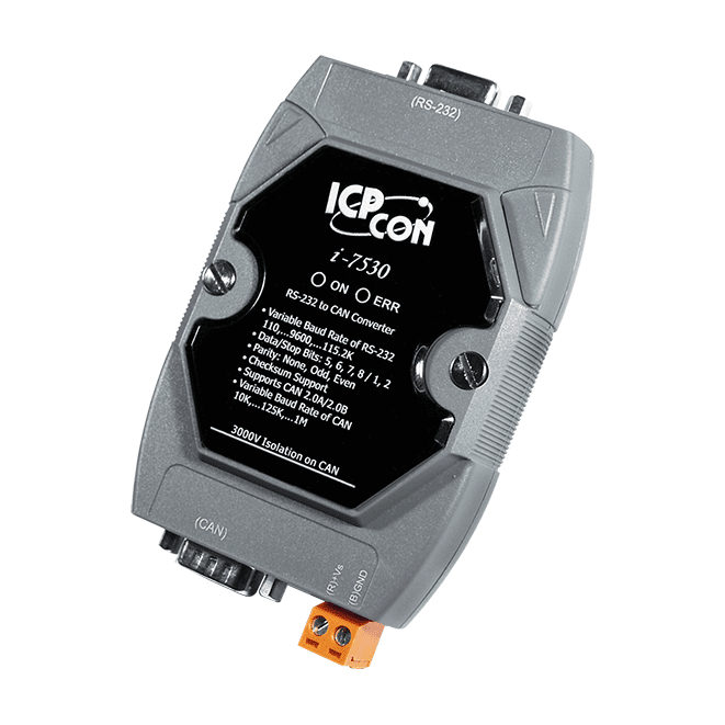 I-7530-G Intelligent RS-232 to CAN converter