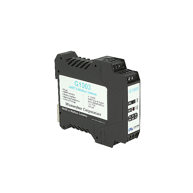 G1003 HART to Modbus RTU/ASCII Gateway