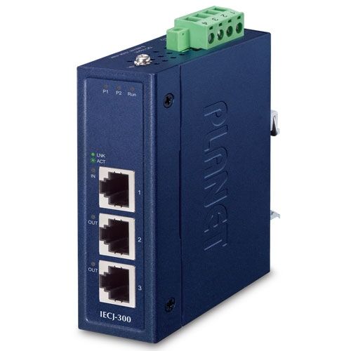 IECJ-300 Industrial 3-Port EtherCAT Junction Slave
