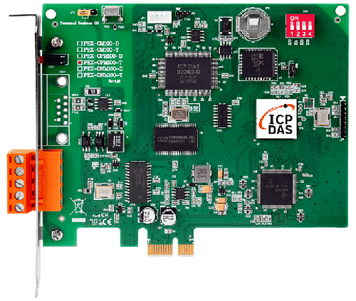 PEX-CPM100-T 1 Port Intelligent CANopen Master PCI Express Board (5-Pin Screw Terminal Connector)