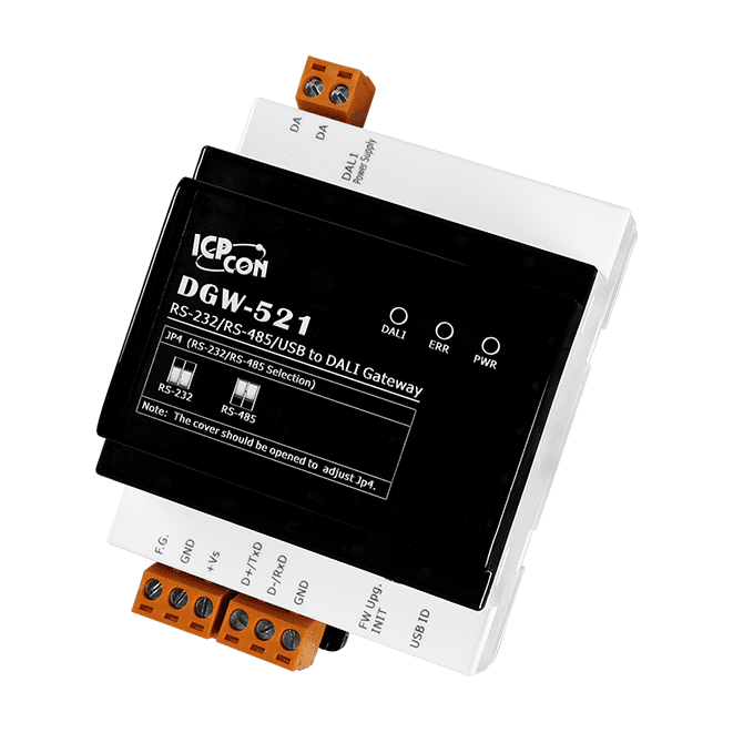 DGW-521 RS-232/RS-485/USB to DALI Gateway