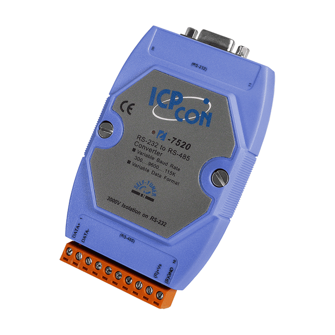 I-7520 Isolated RS-232 to RS-485 Converter