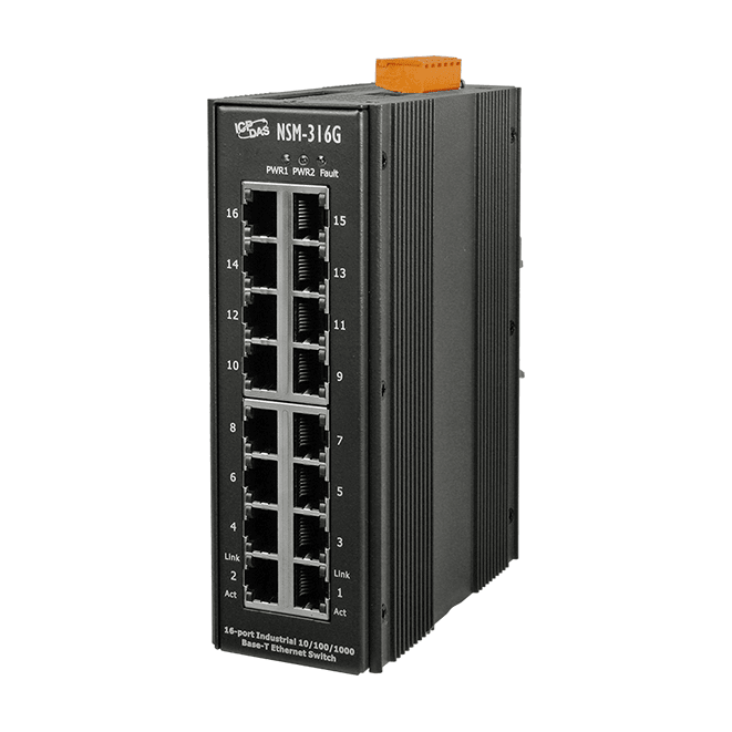 NSM-316G 16-port GBE Ethernet Unmanaged Switch