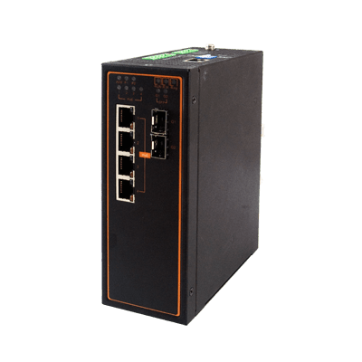 EH7506-2SFP 6-Port Managed Ethernet Switch with 2 SFP Gigabit Uplink Ports