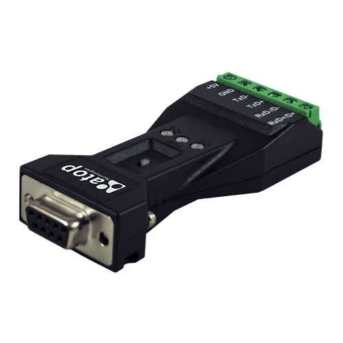 SS100-SiS-R Device-mountable RS-232 to RS-485/422 converter, Terminal Block, 3kV isolation on RS-232