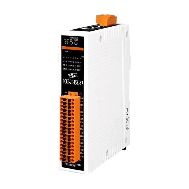 ECAT-2045K-32 EtherCAT Slave I/O Module with Isolated 32-ch DO (Keep output value)