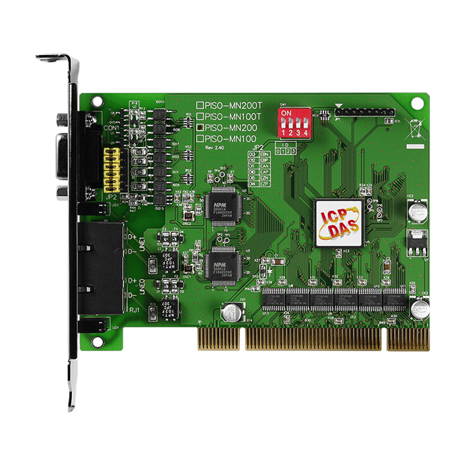 PISO-MN200 PCI Bus, Dual-line Motionnet Master Card(For Distributed Motion & I/O Control)