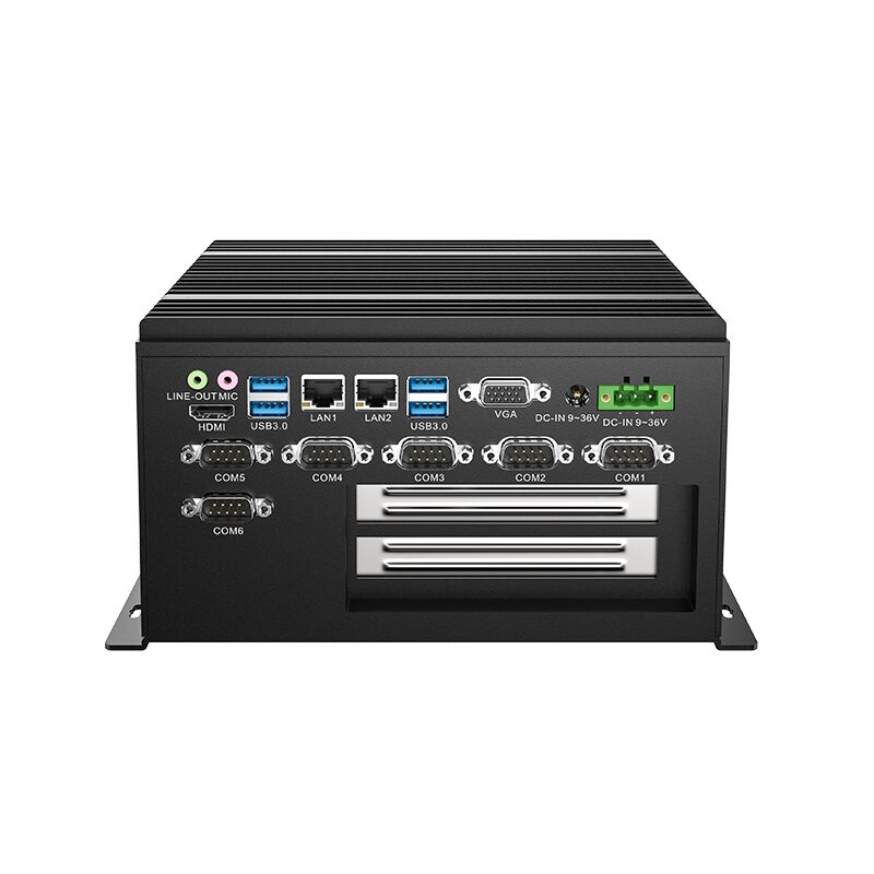 MBC-7120-6300U Industrial fanless embedded PC with Intel® Core™ i5-6300U, 2*LAN, 8*USB, 6*COM, VGA, HDMI & 2PCI