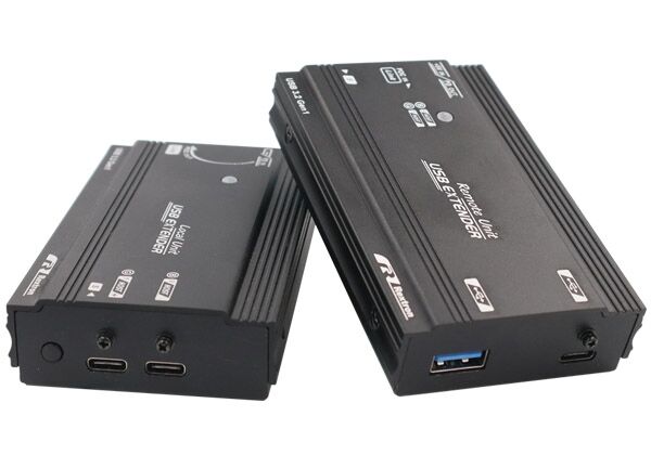 USBX-M315 USB 3.2 Gen 1 Extender over CAT.X Cable with PD function, 100M ( PoC )