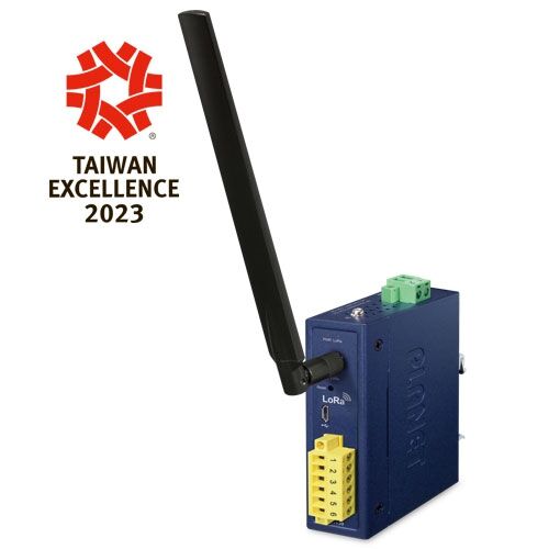 LN1130 Industrial IP30 LoRa Node Controller (Modbus RS232, RS485, EU868/US915 Sub 1G)