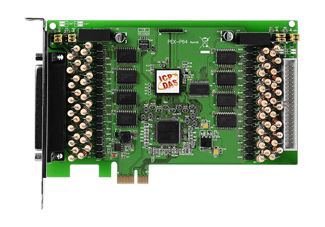 PEX-P64 PCI Express, 64-ch Isolated DI Board