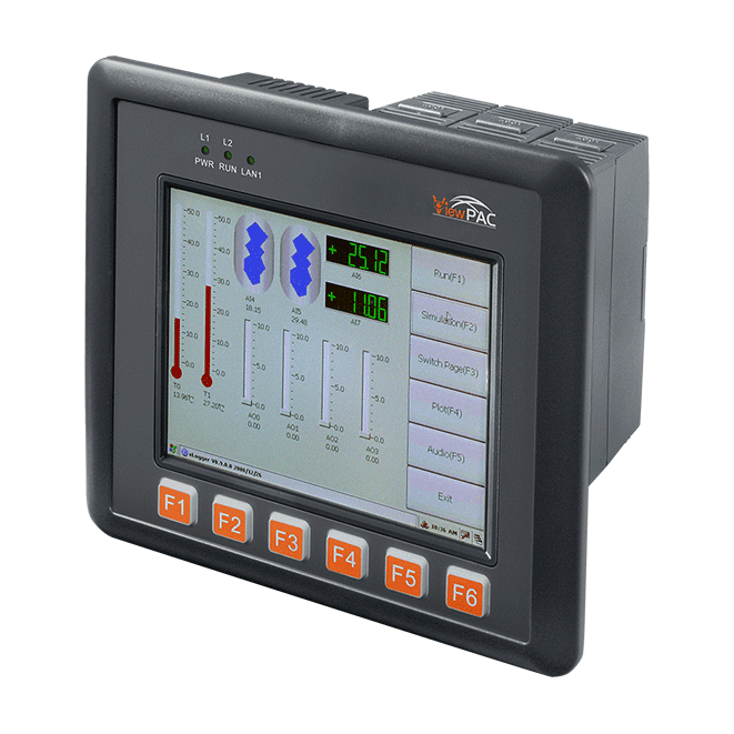 VP-1231-CE7 5.7" Standard ViewPAC with Cortex-A8 CPU, WinCE 7.0 & 3 I/O Slots