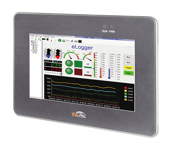 VP-2201-CE7 7" Standard ViewPAC with Cortex-A8 CPU and WinCE 7.0