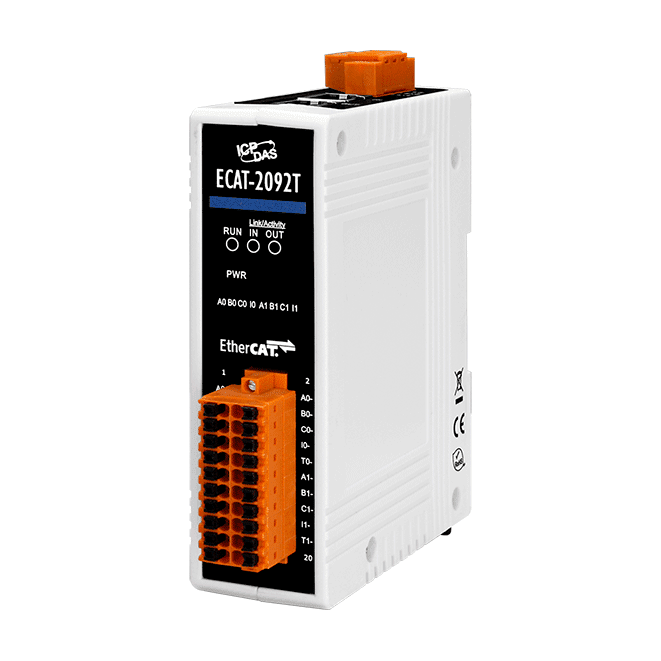 ECAT-2092T EtherCAT Two-Channel Incremental Encoder Counter