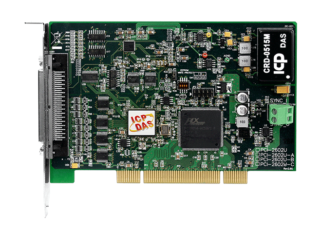 PCI-2602U Universal PCI, 1 MS/s, 16-ch, 16-bit AI Multifunction Board (8 K WORD FIFO)